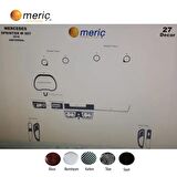 Meriç® Mercedes Sprinter W907 Ön Torpido Kaplama 27 Parça 2020-›