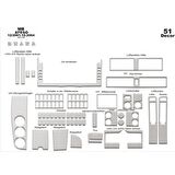 Meriç® Mercedes Axor Ön Torpido Kaplama 51 Parça 2001-2004