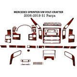 Meriç® Mercedes Sprinter Ön Torpido Kaplama 51 Parça 2006-2019