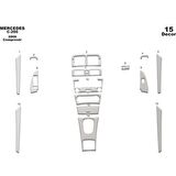 Meriç® Mercedes C200 Komp. Ön Torpido Kaplama 15 Parça 2006-2011