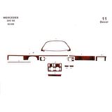 Meriç® Mercedes 280 Se Ön Torpido Kaplama 13 Parça 1980-1985