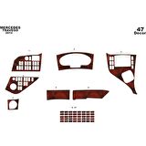 Meriç® Mercedes Travego Ön Torpido Kaplama 47 Parça 2012-›