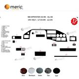 Meriç® Volkswagen Volt Lt Ön Torpido Kaplama 17 Parça 1995-2006