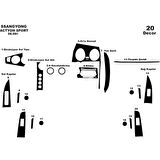 Meriç® Ssangyong Actyon Sport Ön Torpido Kaplama 20 Parça 2009-›
