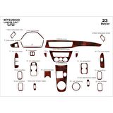 Meriç® Mitsubishi Lancer Ön Torpido Kaplama 23 Parça 2002-2009