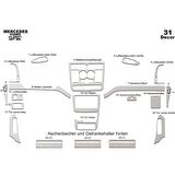 Meriç® Mercedes Viano Manuel Ön Torpido Kaplama 31 Parça 2006-›