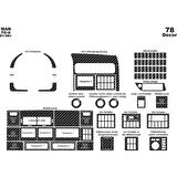 Meriç® Man Tg A-XXL Ön Torpido Kaplama 78 Parça 2006-›