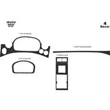 Meriç® Isuzu Novo Ön Torpido Kaplama 4 Parça 2009-2011