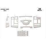 Meriç® Otokar Kent Ön Torpido Kaplama 38 Parça 2012-›
