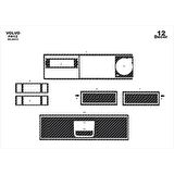 Meriç® Volvo Fh Ekstra Üst Kısım Kaplama 12 Parça 2017-›
