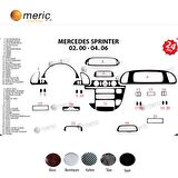 Meriç® Mercedes Sprinter Ön Torpido Kaplama 24 Parça 2000-2006