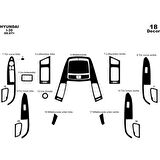 Meriç® Hyundai i30 Ön Torpido Kaplama 18 Parça 2007-2012