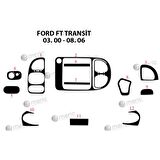 Meriç® Ford Transit Ön Torpido Kaplama 12 Parça 2000-2006