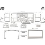 Meriç® Ford Transit Journey Ön Torpido Kaplama 23 Parça 2006-2010