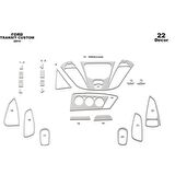 Meriç® Ford Transit Custom Ön Torpido Kaplama 22 Parça 2014-2017