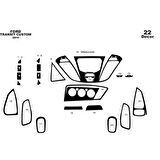 Meriç® Ford Transit Custom Ön Torpido Kaplama 22 Parça 2014-2017