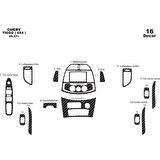 Meriç® Chery Tiggo 4x4 Ön Torpido Kaplama 16 Parça 2007-2015