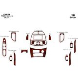 Meriç® Chery Tiggo 4x4 Ön Torpido Kaplama 16 Parça 2007-2015