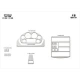 Meriç® Otokar Sultan Ön Torpido Kaplama 18 Parça 2004-2010