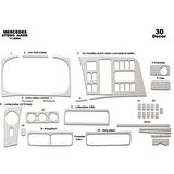 Meriç® Mercedes Axor Ön Torpido Kaplama 30 Parça 2004-›