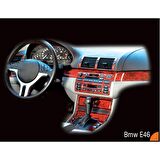 Meriç® Bmw 3 Seri E46 Piano Black Kaplama 29 Parça 1998-2004