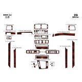 Meriç® Bmw 3 Seri E46 Piano Black Kaplama 29 Parça 1998-2004