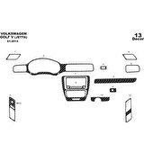 Meriç® Volkswagen Jetta Ön Torpido Kaplama 13 Parça 2013-›