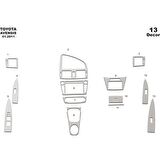 Meriç® Toyota Avensis Ön Torpido Kaplama 13 Parça 2011-2015