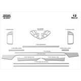 Meriç® Nissan Primera Ön Torpido Kaplama 12 Parça 2002-2006