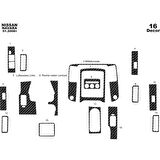 Meriç® Nissan Navara Ön Torpido Kaplama 16 Parça 2010-2015