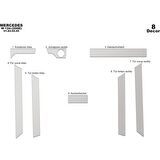 Meriç® Mercedes 124 E200 Ön Torpido Kaplama 8 Parça 1985-1996
