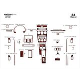 Meriç® Mazda 6 Ön Torpido Kaplama 34 Parça 2004-2007