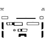 Meriç® Volvo 940 Ön Torpido Kaplama 12 Parça 1990-1998