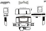 Meriç® VW Transporter T5 Ön Torpido Kaplama 37 Parça 2009-2014