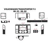 Meriç® VW Transporter T5 Ön Torpido Kaplama 29 Parça 2003-2009
