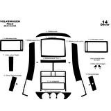 Meriç® Volkswagen Polo Ön Torpido Kaplama 14 Parça 2001-2005