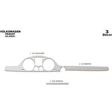 Meriç® Volkswagen Passat Ön Torpido Kaplama 3 Parça 2005-2010