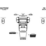 Meriç® Volkswagen Golf 5 Plus Ön Torpido Kaplama 16 Parça 2004-2008