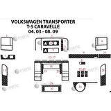 Meriç® VW Carevella T5 Ön Torpido Kaplama 31 Parça 2003-2009