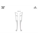 Meriç® Toyota Yaris Ön Torpido Kaplama 2 Parça 2005-2009