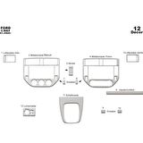 Meriç® Ford C-Max Ön Torpido Kaplama 12 Parça 2004-2010