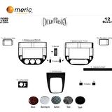 Meriç® Ford C-Max Ön Torpido Kaplama 12 Parça 2004-2010