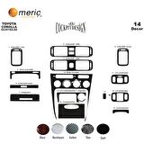 Meriç® Toyota Corolla Ön Torpido Kaplama 14 Parça 1997-2002