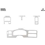 Meriç® Suzuki Wagon-R Ön Torpido Kaplama 4 Parça 1997-2000