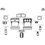 Meriç® Seat Toledo - Leon Ön Torpido Kaplama 15 Parça 1999-2002