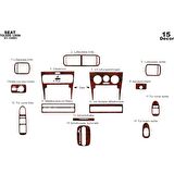 Meriç® Seat Toledo - Leon Ön Torpido Kaplama 15 Parça 1999-2002