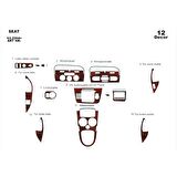 Meriç® Seat Altea / Toledo Ön Torpido Kaplama 12 Parça 2004-2008