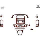 Meriç® Renault Trafic Ön Torpido Kaplama 19 Parça 2016-›
