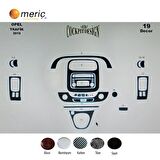 Meriç® Renault Trafic Ön Torpido Kaplama 19 Parça 2016-›