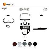 Meriç® Renault Kangoo Ön Torpido Kaplama Dijital 14 Parça 2009-2016